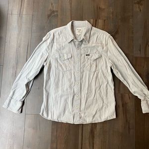 Wrangler western denim shirt